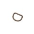 D-ring 20x15mm (Steel,Antique)