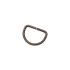 D-ring 25x18mm (Steel,Antique)