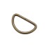 D-ring 38x20mm (Steel,Antique)