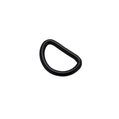 D-ring 20x11mm (Steel,Black)
