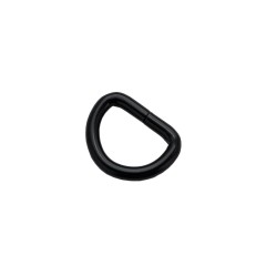 D-ring 20x13mm (Steel,Black)
