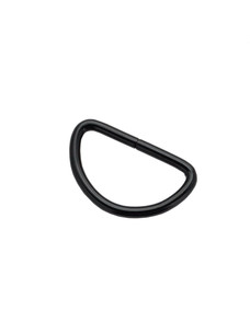 Полукольцо 38х20мм (сталь,чёрный)