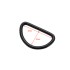 D-ring 38x20mm (Steel,Black)