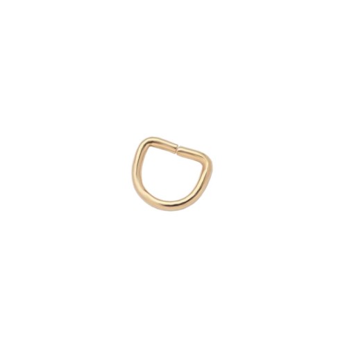 D-ring 16x12mm (Steel,Gold)