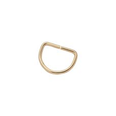 D-ring 25x18mm (Steel,Gold)