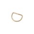 D-ring 25x18mm (Steel,Gold)