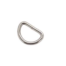 D-ring 25x15mm (Steel,Nickel)
