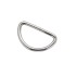 D-ring 38x20mm (Steel,Nickel)
