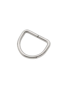 Полукольцо 40х30мм (сталь,никель)