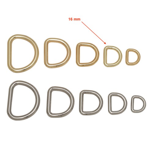D-ring Wuta Z93 16mm (Gold)