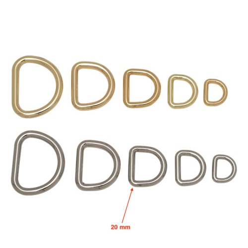 D-ring Wuta Z93 20mm (Chrome)
