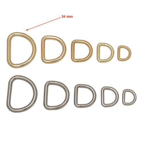 D-ring Wuta Z93 34mm (Gold)