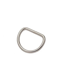 Полукольцо сварное CS-4520 30мм (сталь, никель)