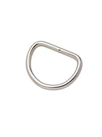 Полукольцо сварное CS-4520 35мм (сталь, никель)