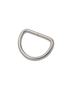 Полукольцо сварное CS-4520 40мм (сталь, никель)