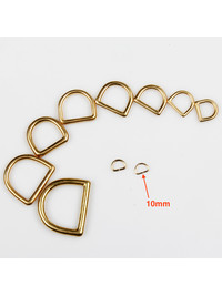 Полукольцо Wuta 10мм (латунь)