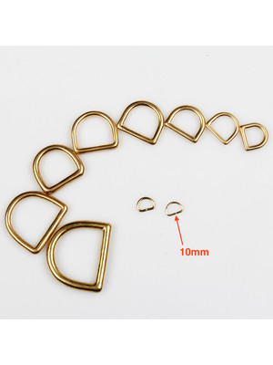 Полукольцо Wuta 10мм (латунь)