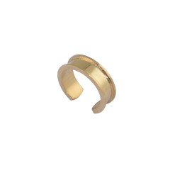 Ring blank 16.5x6.5mm (Gold)