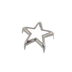 Decoration rivet Star 14mm (Nickel)