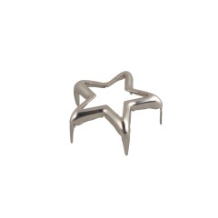 Decoration rivet Star 14mm (Nickel)