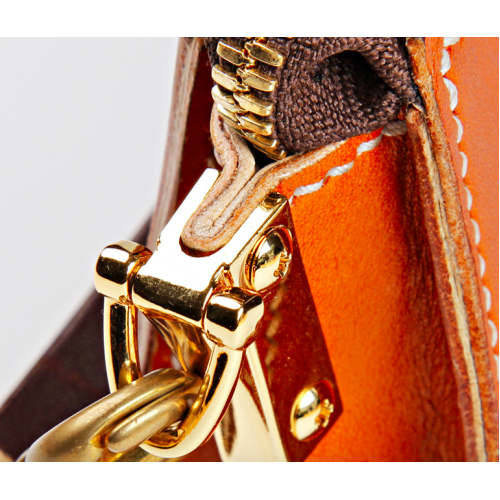 Bag side handle holder Kelly (Large, Chrome)
