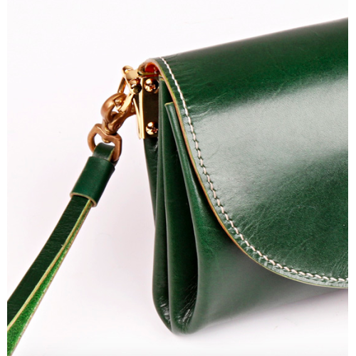 Bag side handle holder Kelly (Large, Chrome)