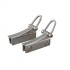 Bag side handle holder Kelly (Large, Chrome)