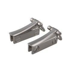 Bag side handle holder Kelly (Large, Chrome)