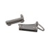 Bag side handle holder Kelly (Large, Chrome)