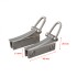 Bag side handle holder Kelly (Large, Chrome)