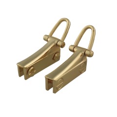 Bag side handle holder Kelly (Large, Gold)