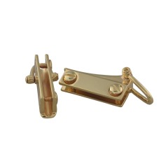 Bag side handle holder Kelly (Large, Gold)