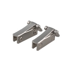 Bag side handle holder Kelly (Small, Chrome)