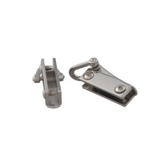 Bag side handle holder Kelly (Small, Chrome)