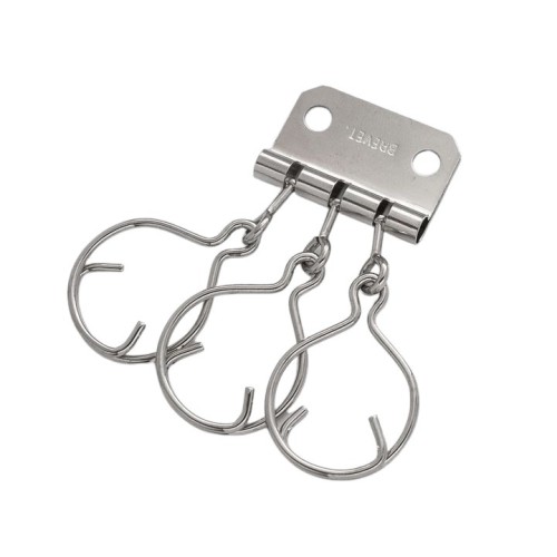 Key hanger for keyholder on 3 keys BS-808 (Nickel)