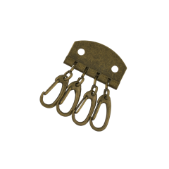 Key hanger for keyholder on 4 keys BS-911 (Antique Brass)