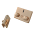 Lock clasp MEE-1906 (Gold)
