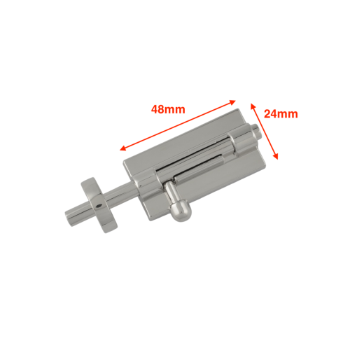 Lock clasp MEE-8323 for Verrou bag (Chrome)