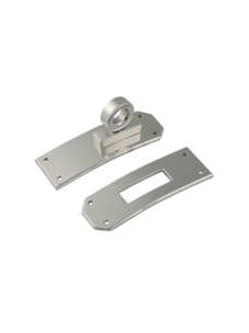 Замок поворотный Kelly для браслета 16мм (хром)