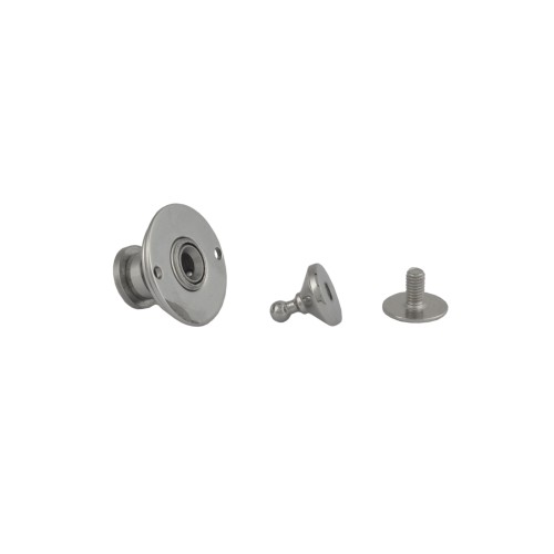 Button Lock Kelly (Chrome)