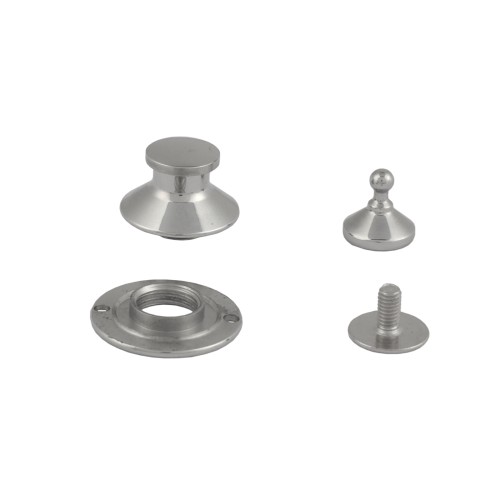 Button Lock Kelly (Chrome)