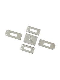 Замок поворотный Kelly (хром)