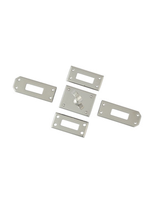 Замок поворотный Kelly (хром)