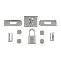 Birkin bag 30 hardware Kit (Chrome)