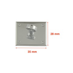 Birkin bag 30 hardware Kit (Chrome)