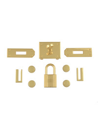 Комплект фурнитуры для сумки Birkin 30 (золото)