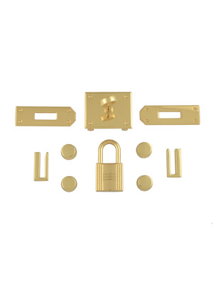 Комплект фурнитуры для сумки Birkin 30 (золото)