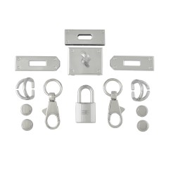 Kelly bag 28 hardware Kit (Chrome)