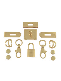 Комплект фурнитуры для сумки Kelly 28 (золото)