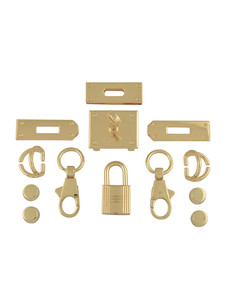 Комплект фурнитуры для сумки Kelly 28 (золото)